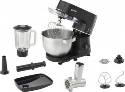 Gorenje | Kitchen Machine | MMC1000SCB | 1000 W | Number of speeds 12 | Bowl capacity 6 L