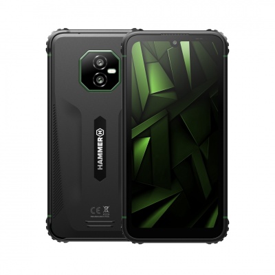 Hammer | Ranger | Black/Green | 6 " | IPS | 1560 x 720 pixels | Mediatek | Helio G99 | Internal RAM 8 GB | 256 GB | microSD | Dual SIM | 3G | 4G | Main camera resolution 50 MP | Android | 15 | 5000 mAh