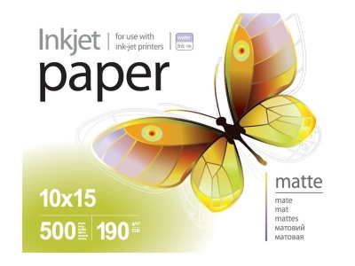 ColorWay PrintPro Photo Paper, 500 sheets | 190 g/m² | 10x15 | Matte