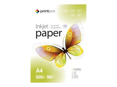 ColorWay PrintPro Photo Paper, 500 sheets | 190 g/m² | A4 | Matte