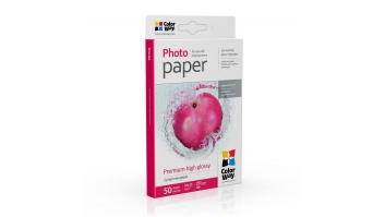 ColorWay Photo Paper, 50 sheets | 255 g/m² | 10x15 | Premium High Glossy