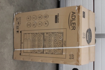 SALE OUT. Adler AD 8080 Wine Cooler, 60L, G, Shelves for 24 bottles, Black | Adler Wine Cooler | AD 8080 | Energy efficiency class G | Free standing | Bottles capacity 24 | Cooling type Compressor | Black | DAMAGED PACKAGING