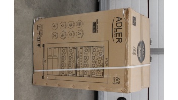 SALE OUT. Adler AD 8080 Wine Cooler, 60L, G, Shelves for 24 bottles, Black | Adler Wine Cooler | AD 8080 | Energy efficiency class G | Free standing | Bottles capacity 24 | Cooling type Compressor | Black | DAMAGED PACKAGING