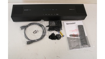 SALE OUT. Sharp 2.0.2 Compact Dolby Atmos Soundbar | HT-SB700 | 140 W | DEMO | Bluetooth | Black | Wireless connection