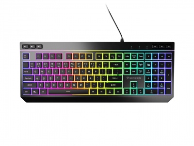 Genesis Rhod 530 | Membrane Gaming Keyboard | Wired | US | Black | USB Type-A