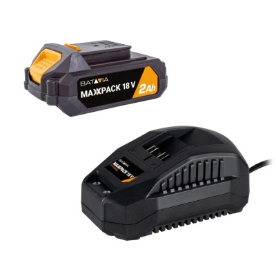 Batavia B.V. | 18V Starter Set Including 2.0Ah Battery + 2.4A Charger