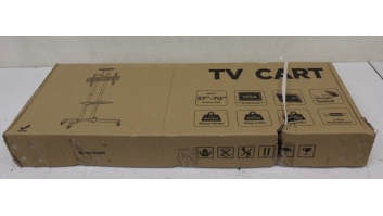 SALE OUT. Sunne 37-70", Fixed height | Sunne Floor stand | S112 multifunctional Mobile TV cart | Tilt | 37-70 " | DAMAGED PACKAGING | Black