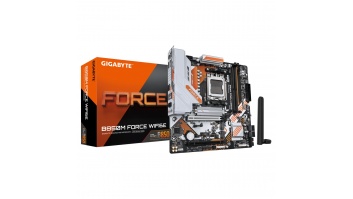 Gigabyte B850M FORCE WIFI6E (rev. 1.0) | Processor family AMD | Processor socket AM5 | DDR5 | Supported hard disk drive interfaces SATA, M.2 | Number of SATA connectors 4