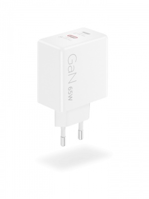 Lenovo Dual USB-C 65W GaN Charger | USB-C | 65 W | Charger
