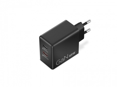 Lenovo Dual USB-C 65W GaN Charger | USB-C | 65 W | Charger