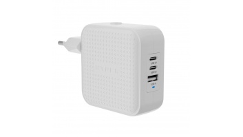 Hyper HyperJuice 70W USB-C GaN Travel Charger, White | HJ1003WHWWGL