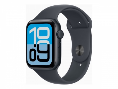 Apple Watch SE 3 GPS + Cellular 44mm Midnight Aluminium Case with Midnight Sport Band - S/M | Apple