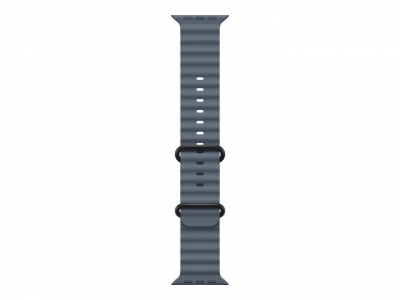 Apple 49mm Anchor Blue Ocean Band - Black Titanium Finish | Apple
