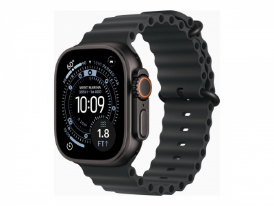 Apple Watch Ultra 3 | Smart watch | GPS (satellite) | LTPO OLED Always-On Retina display | Black Titanium