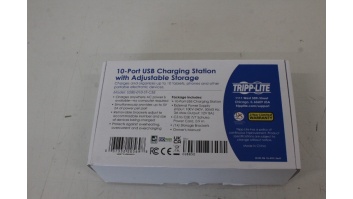 SALE OUT. | SALE OUT. Tripp Lite | 10 Port USB Charging Station with Adjustable Storage | U280-010-ST-CEE | UNPACKED, SCRATCHED