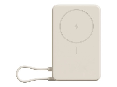 Xiaomi Magnetic Power Bank 10000 with Built-in | 10000 mAh | Beige