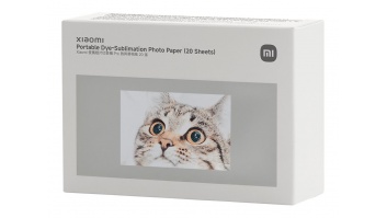 Xiaomi Portable Dye-Sublimation Photo Paper (20 Sheets) | 2x3-inch
