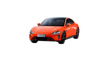 Xiaomi SU7 1:18 Die-cast Model Car | Lava Orange | Zinc alloy, ABS, SAN and PVC