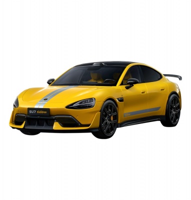 Xiaomi SU7 Ultra 1:18 Die-cast Model Car | Lightning Yellow | Zinc alloy, ABS, SAN, PVC