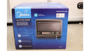 SALE OUT. Midea MSO25H Microwave oven with Grill, Airfry and Steam function, 25 L, Black | SALE OUT. Midea Microwave oven | MSO25H | Free standing | 25 L | 1000 W | Convection | Grill | Black | DEMO