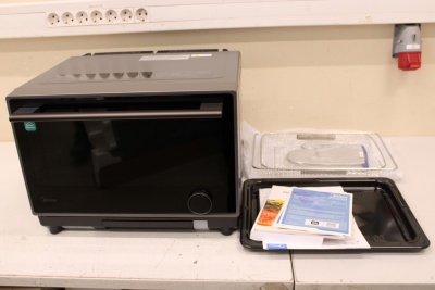 SALE OUT. Midea MSO25H Microwave oven with Grill, Airfry and Steam function, 25 L, Black | SALE OUT. Midea Microwave oven | MSO25H | Free standing | 25 L | 1000 W | Convection | Grill | Black | DEMO