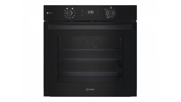 INDESIT Oven | IO K58HS B | 71 L | Electric | Hydrolytic | Electronic | Height 59.5 cm | Width 59.5 cm | Black