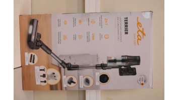 SALE OUT. ETA Vacuum Cleaner | ETA524790000 Terier | Cordless operating | Handstick | 500 W | 25.2 V | Operating time (max) 80 min | Brown | Warranty 24 month(s) | UNPACKED, USED, DAMAGED ACCESORIES