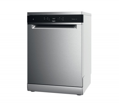 Whirlpool Dishwasher | WFO 3T133 P 6.5 X | Freestanding | Width 60 cm | Number of place settings 14 | Number of programs 10 | Energy efficiency class D | Display | Stainless steel