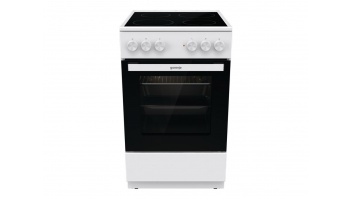 Gorenje Cooker | GEC5A21WG-B | Hob type Electric | Oven type Electric | White | Width 50 cm | Grilling | Depth 59.4 cm | 68 L