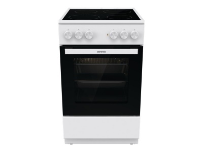 Gorenje Cooker | GEC5A21WG-B | Hob type Electric | Oven type Electric | White | Width 50 cm | Grilling | Depth 59.4 cm | 68 L
