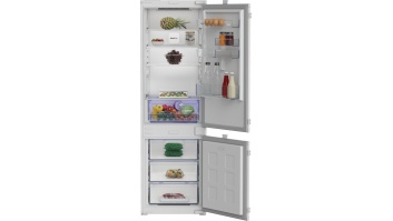 BEKO Refrigerator | B3BCNA294HS | Energy efficiency class E | Built-in | Combi | Height 177.5 cm | No Frost system | Fridge net capacity 194 L | Freezer net capacity 76 L | Display | 37 dB | White