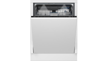 BEKO Dishwasher | BDIN38542P | Built-in | Width 60 cm | Number of place settings 15 | Number of programs 8 | Energy efficiency class C | Display | AquaStop function | White