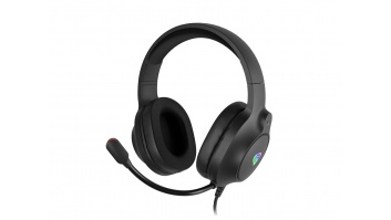 Genesis Gaming Headset | Neon 213 RGB | Wired | Over-Ear | Microphone | Black