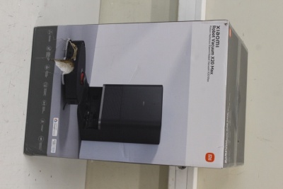 SALE OUT. SALE OUT. Xiaomi Robot Vacuum | X20 Max EU | Wet&Dry | 5200 mAh | 8000 Pa | Black | DAMAGED PACKAGING