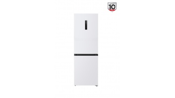 TCL Refrigerator | RP340BWD1 | Energy efficiency class D | Free standing | Combi | Height 185 cm | No Frost system | Fridge net capacity 223 L | Freezer net capacity 117 L | Display | 35 dB | White