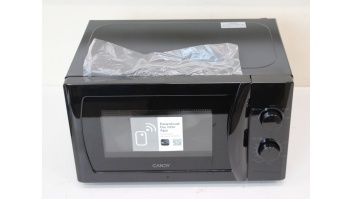 SALE OUT. Candy CMW20SMB Microwave oven, Freestanding, Capacity 20 L, 700 W, Black | Candy Microwave oven | CMW20SMB | Free standing | 20 L | 700 W | Black | DAMAGED PACKAGING, THE GAPS BETWEEN BODY AND THE DOOR DO NOT MATCH