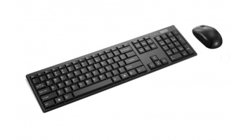 Lenovo 100 Wireless Combo Keyboard and Mouse | Keyboard and Mouse Set | Wireless | Mouse included | US Euro | Black