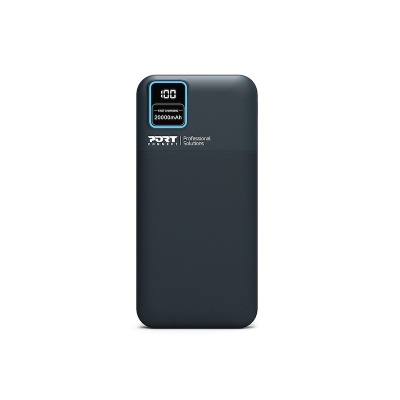 PORT CONNECT External USB-C battery | 20000 mAh | Blue