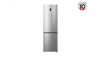 TCL Refrigerator/freezer | RP409BLE0 | Freestanding | 185 cm | Bottom-freezer | Refrigerator Net Capacity 267 litres | Freezer Net Capacity 142 litres | Automatic Defrost | Class E | Silver