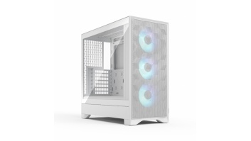 Fractal Design Case | Pop 2 Air | White TG RGB | ATX | Power supply included No