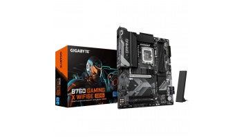 Gigabyte B760 G X WF6E GEN5 | Processor family Intel | Processor socket LGA1700 | DDR5 | Supported hard disk drive interfaces M.2, SATA | Number of SATA connectors 4