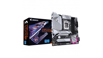 Gigabyte B760M AORUS ELITE WIFI6E GEN5 | Processor family Intel | Processor socket LGA1700 | DDR5 | Supported hard disk drive interfaces M.2, SATA | Number of SATA connectors 4