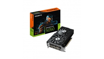 Gigabyte GeForce RTX 5050 WINDFORCE OC V2 8G | NVIDIA | 8 GB | GeForce RTX 5050 | GDDR6 | HDMI ports quantity 2 | PCI-E 5.0