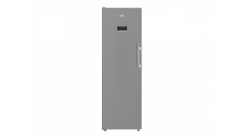 BEKO Freezer | B5RMFNE314X | Energy efficiency class E | Upright | Free standing | Height 186.5 cm | Total net capacity 286 L | No Frost system | Grey