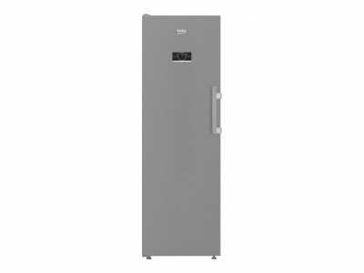 BEKO Freezer | B5RMFNE314X | Energy efficiency class E | Upright | Free standing | Height 186.5 cm | Total net capacity 286 L | No Frost system | Grey