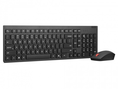 Lenovo Essential Wireless Combo Keyboard & Mouse Gen2 | Keyboard and Mouse Set | Wireless | Mouse included | US | Black