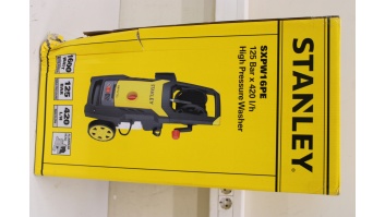 SALE OUT. Stanley Pressure Washer 1600 W | 125 bar | 420 l/h | DAMAGED PACKAGING