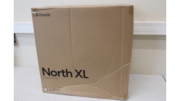 SALE OUT. Fractal Design North XL | Chalk White TG Clear | Mid-Tower | DAMAGED PACKAGING | Power supply included No