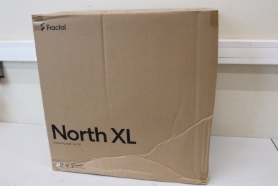 SALE OUT. Fractal Design North XL | Chalk White TG Clear | Mid-Tower | DAMAGED PACKAGING | Power supply included No