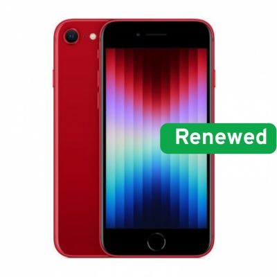 Apple Renew Grade B | iPhone SE (3rd Gen, 2022) | Red | 4.7 " | Retina HD | A15 Bionic | 4 GB | 64 GB | iOS